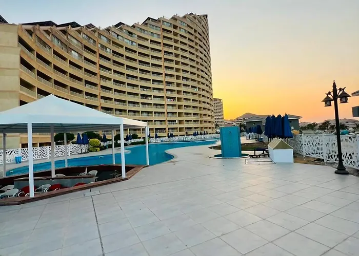 شقة Porto Sokhna Pyramids Family Sea View